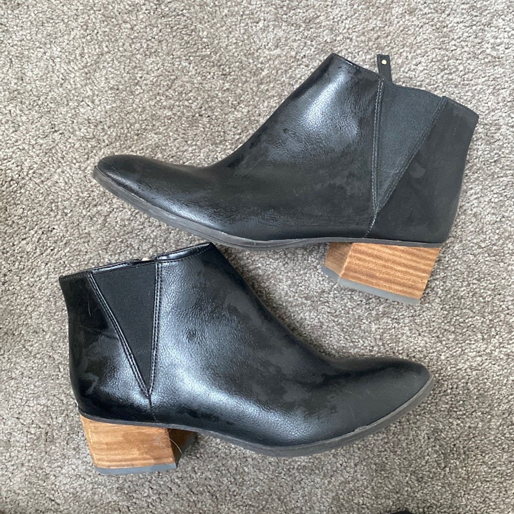 Black Heeled Booties